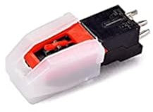 Alnicov Cartuccia di ricambio piezoelettrica in ceramica per giradischi e stilo per giradischi vintage