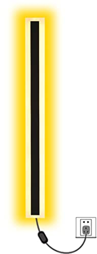 HMAKGG Wandlampe Innen mit Schalter und Stecker, LED Wandleuchte mit Kabel für Wohnzimmer Schlafzimmer Kinderzimmer Warmweiß 3000K,82w/150cm
