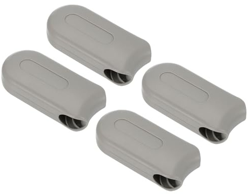 sourcing map Blind Cord Weight, 4Pcs 78mm Curtain Window Shutter Beaded Chain Handle Roman Vertical Roller Shade for Window Parts Grey