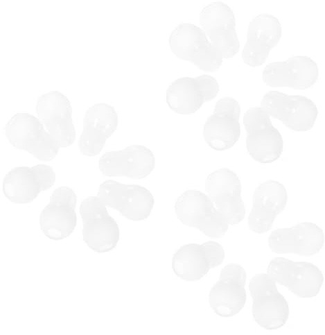 Healeved 30pezzi Orecchie Per Stetoscopio Auricolari Sostituibili e Resilienti Per Ospedali e Facili Installare e Utilizzare