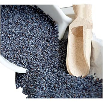 Whole Blue Poppy Seeds Premium Dried Holland Poppy Seeds HerbsnSpiceit (400g)