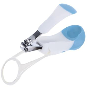 Toyvian Cortauñas para Bebés con Lupa y Agarre Firme para Recién Nacidos y Cuidado de Uñas Material Seguro