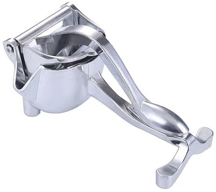 Spremiagrumi manuale in acciaio inox, spremiagrumi professionale e spremiagrumi per limoni, arance, lime, spremiagrumi in acciaio inox, pressa per frutta sicura, robusta a mano, spremiagrumi per bar e