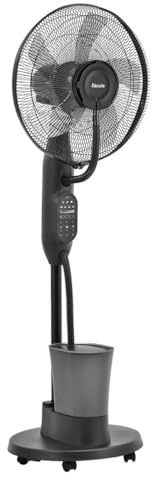 facula Ventilador con Nebulizador de Exterior Nuvia 2.8 L | 3 velocidades, 3 modos, Oscilación, Mando a distancia
