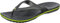 Crocs Crocband Flip, Infradito Unisex - Adulto, Graphite Volt Green, 43/44 EU