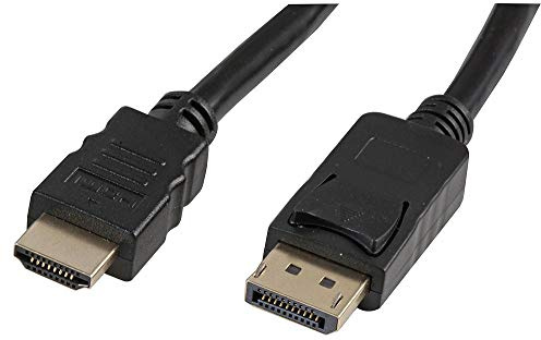 Pro Signal PSG91581 - Cable DisplayPort a HDMI, 1 m, color negro