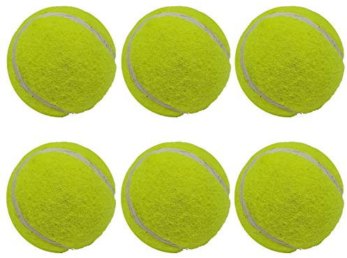 Big Game Hunters Tennisball für Hunde, doppelte Stärke, 6er-Pack, Grün Gelb