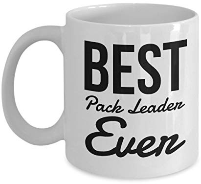Regalos para líderes Cub Scout: el mejor paquete para líderes de todos los tiempos Tazas de café de 11 onzas Taza de té Regalos divertidos para el reconocimiento de los líderes