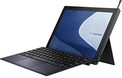 ASUS ExpertBook B3 B3000DQ1A-XS24T Ordinateur Portable, écran Tactile WUXGA 16:10, Qualcomm Snapdragon 7c Gen 2, 4 Go de RAM, 128 Go eMMC, Batterie Toute la journée, garagé, Stylet, Coque de Support,