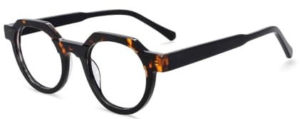PZEOB Fake Brille Optische Brillengestelle Acetat-Brillengestelle Modische Klassische Brillengestelle Leichte und tragbare Brillen perfekte Übereinstimmung