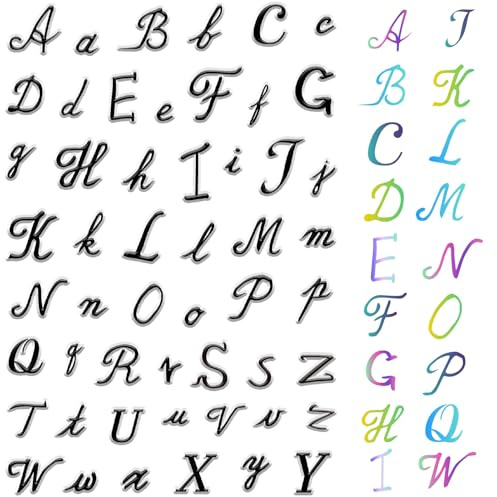 craspire Buchstaben Und Zahlen Transparente Gummistempel Alphabet Schrift Zum Basteln von Karten Initialen Transparente Silikondichtungen Stempel Journalismus Kartenbasteln Freunde DIY Scrapbooking