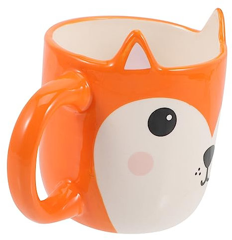 Cabilock Tierbecher Wasser Flasche Espresso hydro Steingut esspressokaffeetassen kaffebecher tee glastasse kaffeehaferl capycup Getreidebecher personalisierte Kaffeetasse Keramik Chocolate