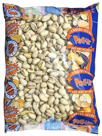 Pistachos Tostados con Sal - Bolsa 1 Kg - pelluz