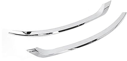 Fog Light Lamp Grill Trim Car Rear Fog Light Tail Lamp Eyelid Cover Trim Car Accessories For VOLVO XC90 2016-2020 Car Fog Light Lamp