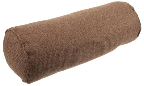 Alipis Cuscino Cilindrico Fisioterapia in Cotone e Lino per Yoga, Multifunzionale come Supporto per Piedi e Schiena, per Rilassamento Fisico e Mentale