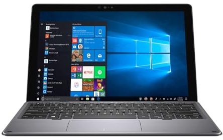 Dell Latitude 7200 Ordinateur portable professionnel 2 en 1 Écran tactile 12,3 FHD (1920 x 1080), Intel Core i7-8665U, 16 Go de RAM, SSD 256 Go, clavier QWERTY américain, Windows 11 Pro