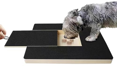 para Rascar Uñas Perro, Molinillo Patas Perro con Golosinas Y Papel Lija, Almohadilla Rascadora Madera Extraíble para Mascotas, Tabla para Cortar Uñas Que Protege Muebles Y Pisos De Rasguños
