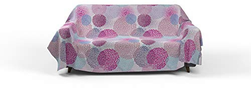 Italian Bed Linen Tejido Decorativo de fantasía,170x260cm,soffioni, Microfiber, 170x260 cm