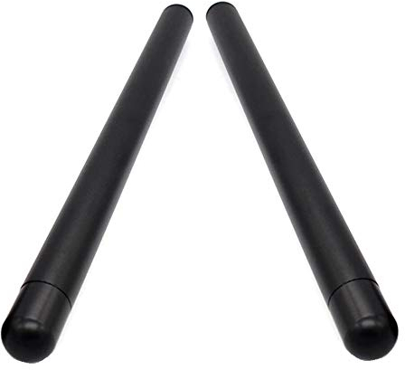 Motocicleta recambio de tubos para semi manillar semi-manillar 22mm. clip-ons replacement tube (Negro 2 pieces)
