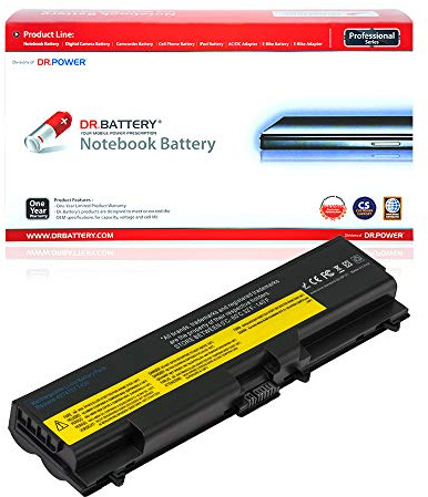 DR. BATTERY 0A36303 Laptop Battery Compatible with Lenovo ThinkPad T520 L520 T420 T410 T510 W520 W510 L420 L412 L512 0A36302 45N1005 42T4751 42T4791 42T4793 42T4755 [10.8V / 48Wh]