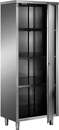 Saro Armadio in acciaio inox con 1 anta battente 500x600 AISI 430