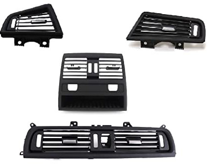 Set Lüftungsgitter für BMW 5 F10 SET (vorne mittig, vorne rechts, vorne links, hinten mittig mit Öffnung für Sitzheizung) MMM