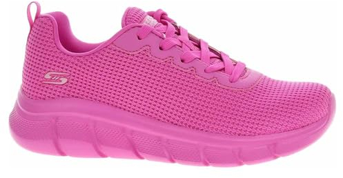 Skechers, Bobs B Flex Visionary Essence Donna, Hot Pink Knit/Trim, 37 EU