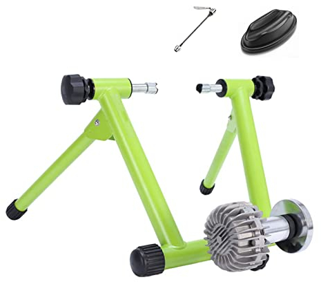 Fahrrad-Turbotrainer – Fluid-Fahrradtrainer-Ständer – Faltbarer Stahlrahmen, leise, echtes Straßengefühl, Indoor-Fahrradtrainer-Ständer, geeignet für 26–29 Zoll 700C-Räder