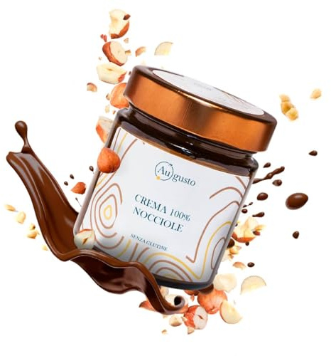 Godeat Crema SPALMABILE di nocciole - offerta 200 g - Con il 100% di Nocciola delle Langhe Piemonte IGP - Alimentare Senza Glutine (Nocciola)