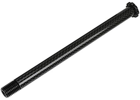 Osmond Fahrradgabel Achse Auszug aus Aluminiumlegierung Reparatur leicht Nabe Zubehör - Schwarz 142 x 12 mm