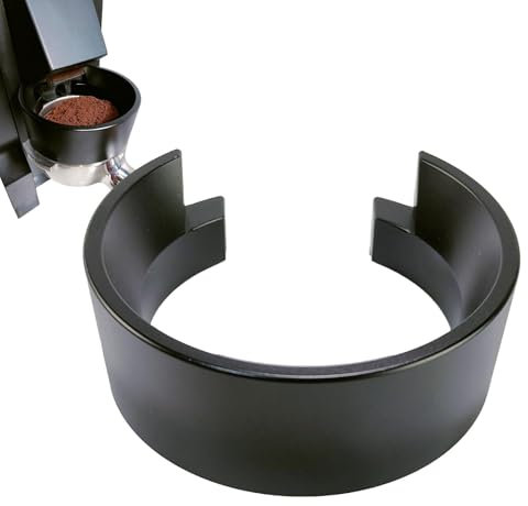 Entonnoir doseur pour , anneau doseur, entonnoir doseur en anneau pour poudre de café avec collecteur de poussière - Pichet à marc de café robuste avec entonnoir pour accessoire de rechange