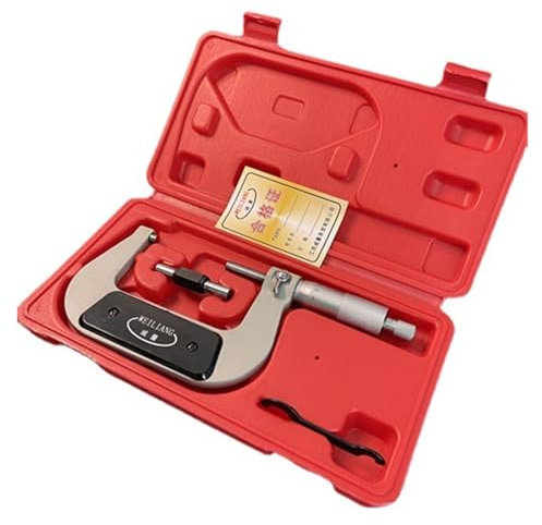 Micrometro, Micrometro esterno di alta precisione di grado industriale Micrometro a spirale 0-25MM, Strumenti di misurazione e layout(50-75MM(Micro-amount))