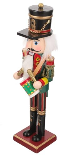 Générique Calendrier Casse-Noisette Ornement De Table De Noël Fournitures De Fête Casse-Noisette Décor Casse-Noisette Bar À Thème Décor De Noël Casse-Noisette Lumières De Bande Menées Bois