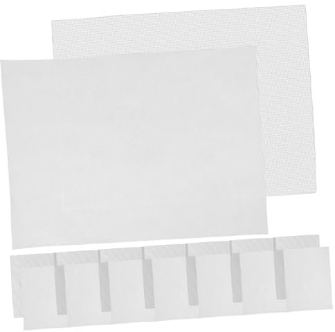 VILLCASE 10sätze Ersatzunterlage Für Papierherstellung Netzstoff Für Papierbasteleien Stoffzubehör Für DIY-papierherstellung Werkzeug Zur Handgefertigten Papierherstellung