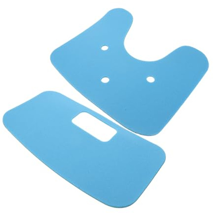 LIFKOME 2piezas Cojín De Asiento De Ducha Acolchado Almohadilla Antideslizante Para Ancianos y Mujeres Periodo De Gestación Cojín De Baño Con Funda Extraíble