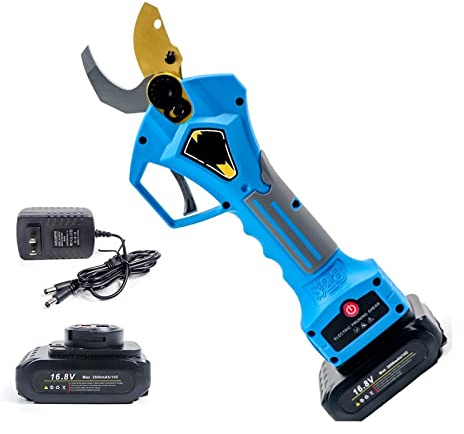DCDCD Electric Pruning Shears Without Brooms, Electrical Garden Pruning Shears For Fruit Trees, Branches Of Bonsai, Wireless Prunler, Battery(16.8V)