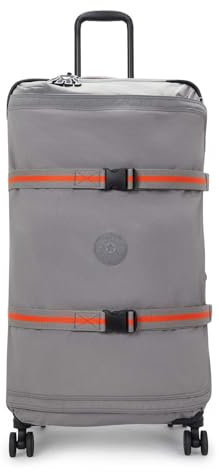 Kipling Spontaneous L Großes Rollgepäck, hochkant, Inviting Grey (Grau)
