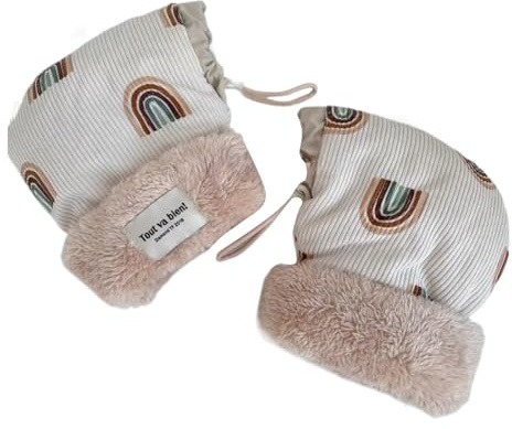 Oxxggkao Gants d’hiver pour guidon de scooter pour enfants, confortables et polyvalents, multi-usages pour éviter de perdre le scooter, gardez les bébés au chaud, b, taille unique