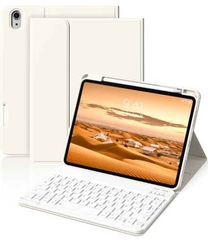 BQDIYOO Hülle mit Tastatur für iPad A16 11/10 Generation (2025/2022