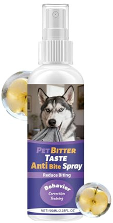 Generisch Spray Gegen,Zur Erziehung Und Training 100 ml - Spray Zum Stoppen des s Bei Hunden | Für Die Routine Indoor Verhaltensweisen Den Lebensstil Die Pflege Hygiene Und Den