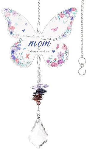 Acrylic Decoration Board for Mum Birthday Display, Elegant Mum Gifts | Inspired by Crystal Suncatcher Shine, Heartfelt Present for Mum, Mummy Gifts and Mother Gifts for Special Occasions