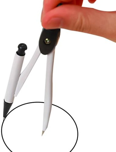 Ritkompass av metall – 10 cm bärbart geometriskt instrument