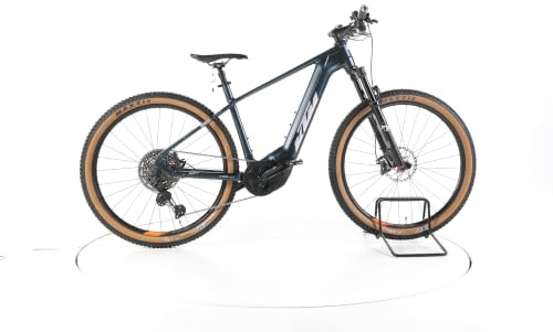 KTM E Bike Macina Team 791 E-Bike Hardtail Herren 29 Zoll Elektrofahrrad, Bosch 85 Nm 750 Wh, 11 Gänge, Hydraulische Scheibenbremse 170-180 cm blau (Generalüberholt)