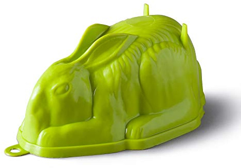 Kilo L31L Rabbit Jelly Mould-Lime, Plastic