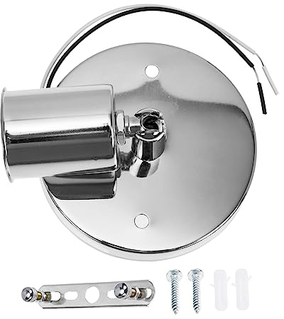 HAMPPLIES E27 Schraublampenfassung Keramik 180° Drehbarer Lampensockel Universalsockel Für Decken Und Wandleuchten