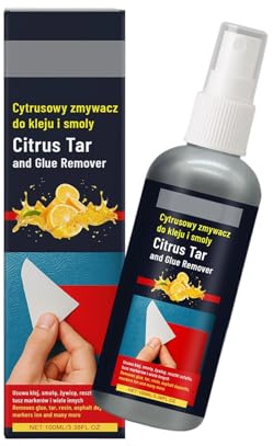 SHOOYIO 100 ml 95.8 g Limpiador de adhesivos de doble cara para vidrio de coche, cinta adhesiva de doble cara, limpiador de etiquetas adhesivas de vidrio, residuos y removedor