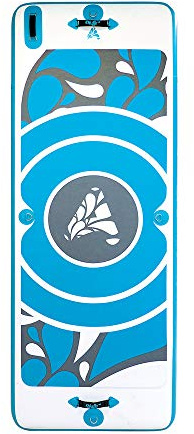 Waterflex WX-AQUAFITMAT Schwimmmatte Aquafitmat für Pool, spielerische Animation, Blau und Weiß