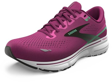 Brooks 1203801B639 Ghost 15 Sneaker Female Pink/Festival Fuchsia/Black UK 5