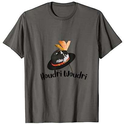 Moderner Trachtenhut mit lustigem steirischen Spruch T-Shirt