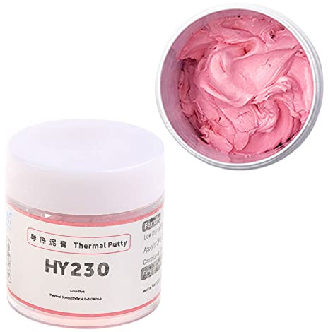 Pâte Graisse Thermique Rose HY234 4.0W Composé Thermique Formable En Forme Dissipateur Thermique Pour Puce D'ordinateur Chipset CPU GPU Refroidisseur Pâte Thermique HY234 Pink Thermal Grease